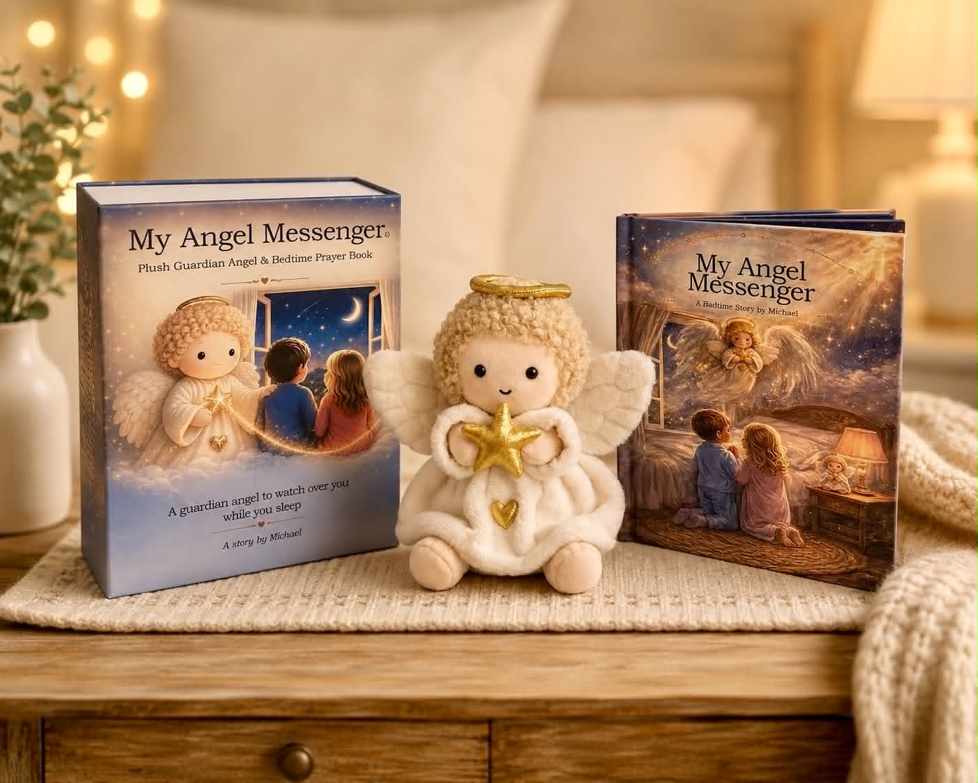 My Angel Messenger™ Plush Angel, Storybook & Keepsake Gift Box